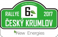 Rallye Český Krumlov: Logo 6. New Energies Rallye Český Krumlov 2017